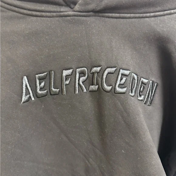 Aelfric Eden Black Hoodie Men’s Medium - Picture 5 of 16